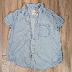 Bluenotes Casual Light Blue Button Down Shirt